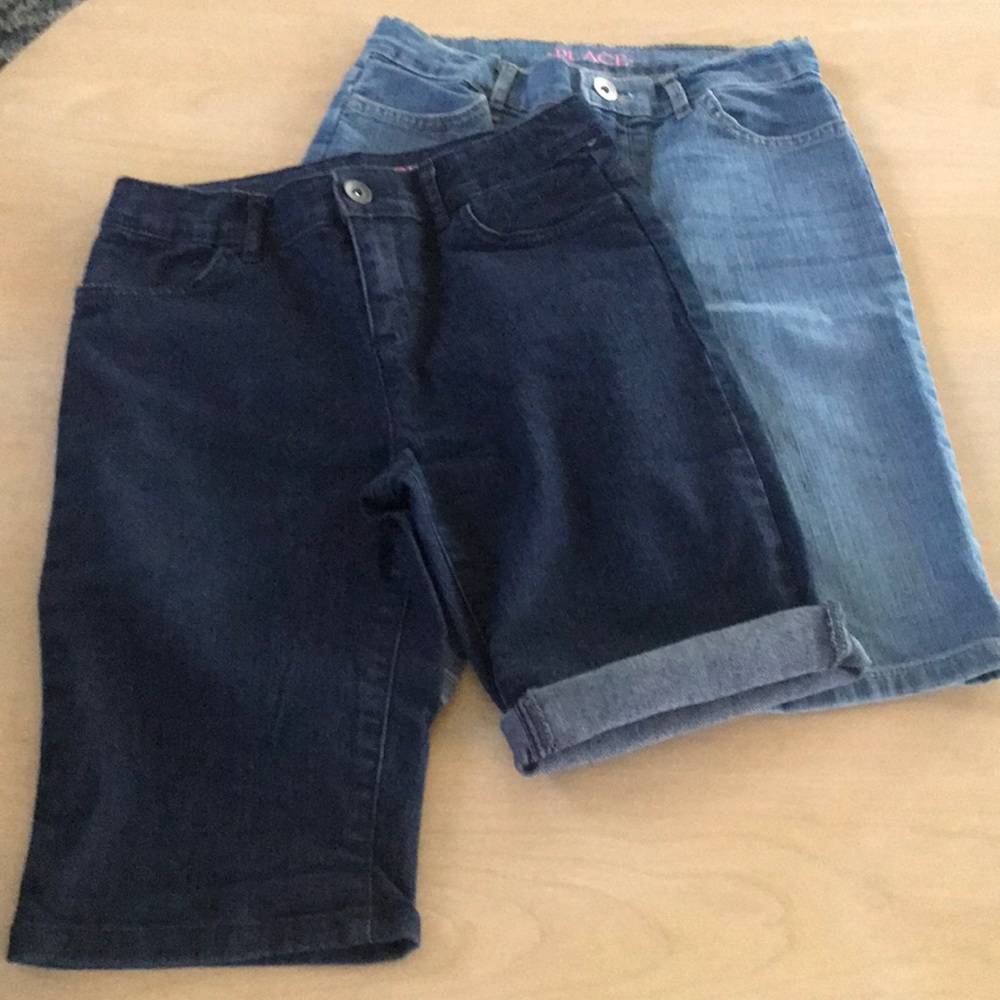 12 slim Children’s Place Bermuda shorts.